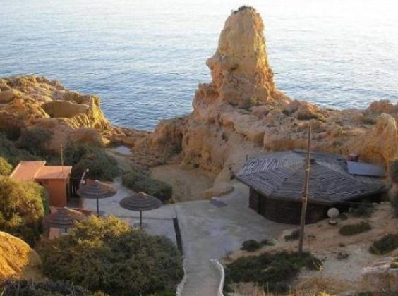 Avondzon en verse vis in Algar Seco