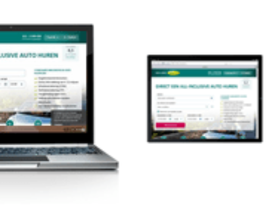 Nieuwe website: een auto huren is zo gepiept!