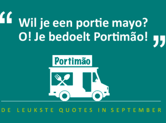 De quotes van september – “Ik heb een ei in de auto”