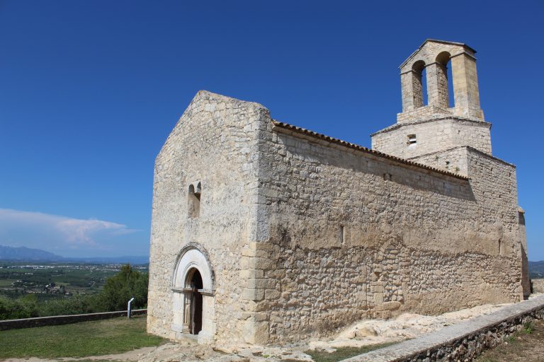 sant-miquel-dolerdola-church-in-the-monumental-archeological-complex-of-olerdola-catalonia-spain-2
