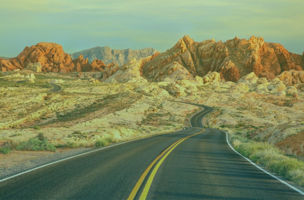 6x iconische landschappen die je ontdekt met de huurauto vanuit Las Vegas