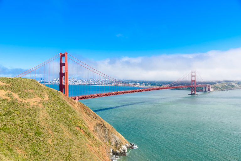 golden-gate-bridge-with-the-skyline-of-san-francisco-in-the-background-on-a-beautiful-sunny-day-with-blue-sky-and-clouds-in-summer-california-usa-2