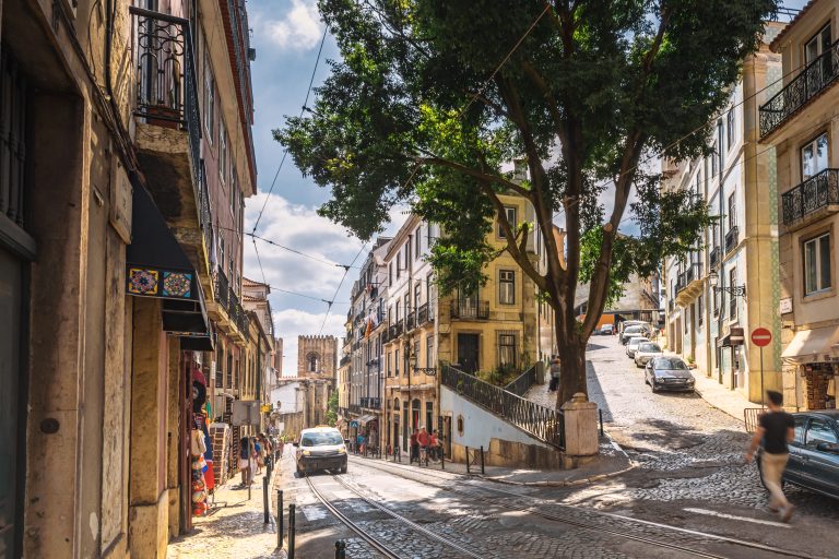 coming-down-alfama-hills-in-lisbon